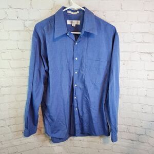 Men's Perry Ellis "Portfolio" longsleeve button down shirt, size Large